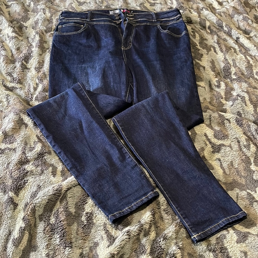 Bottoms up high rise skinny jean
